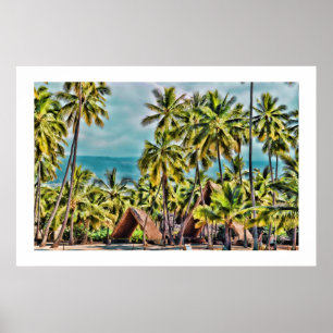 Poster PixDezines Honaunau Lieu de refuge