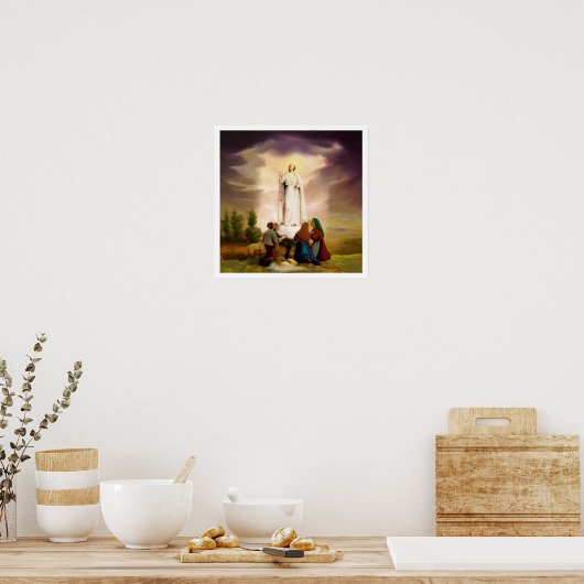 Poster PixDezines Notre Dame de Fatima (Cuisine)