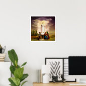 Poster PixDezines Notre Dame de Fatima (Bureau à domicile)
