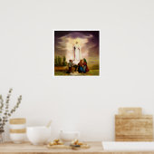 Poster PixDezines Notre Dame de Fatima (Cuisine)
