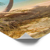 Poster PixDezines Paradise/Panoramique Vue sur l'île trop (Coin)