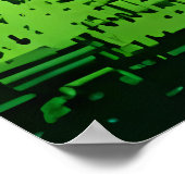 Poster Pixel art, forêt verte cool | Art AI (Coin)