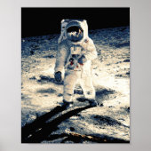 Poster Pixel Art Moon Man (Histoire en Pixels) (Devant)