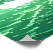 Poster Pixel art, Rocher, Château, tissage sur la mer | A (Coin)