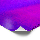 Poster Pixie dansant en rose (Coin)
