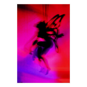 Poster Pixie Danser en rose