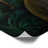 Poster Pixie Girl Writing (Coin)