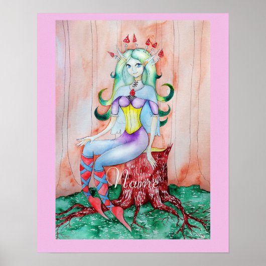 Poster Pixie Imaginaire Fairy Thunder_Cove (Devant)