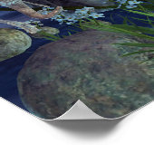 Poster Pixie Power Moon Argent (Coin)