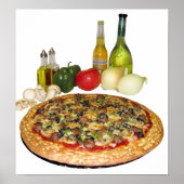 Poster Pizza (Voorkant)