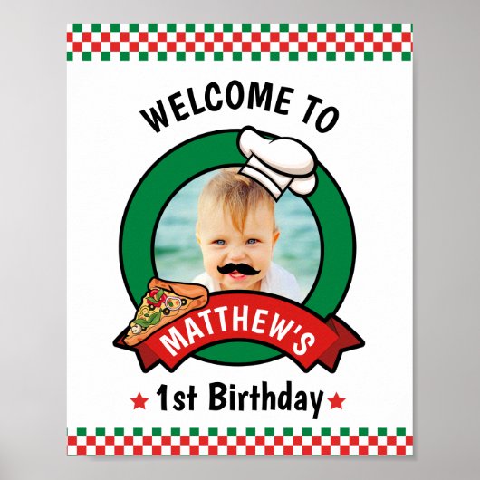 Poster Pizza (Devant)