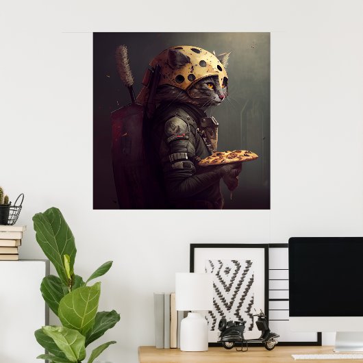 Poster Pizza (Bureau à domicile)