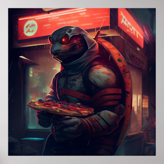 Poster Pizza (Devant)