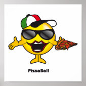 Poster Pizza Ball (Devant)
