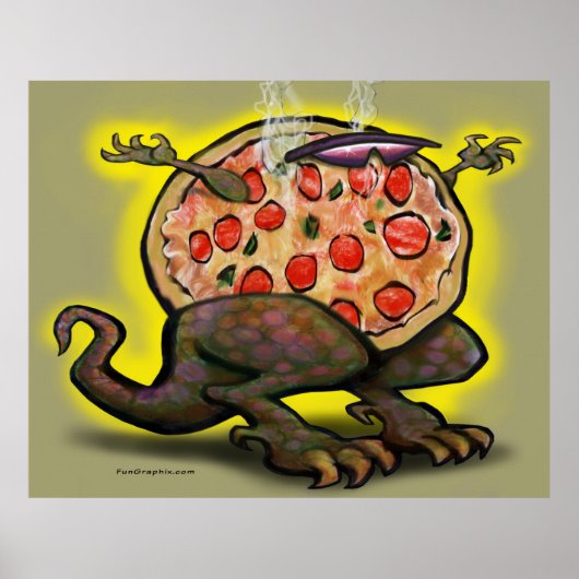 Poster Pizza Beast (Voorkant)
