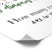 Poster Pizza. Bébé des brasseries et des plongeurs - Comb (Coin)