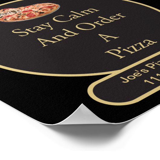 Poster Pizza Business (Coin)