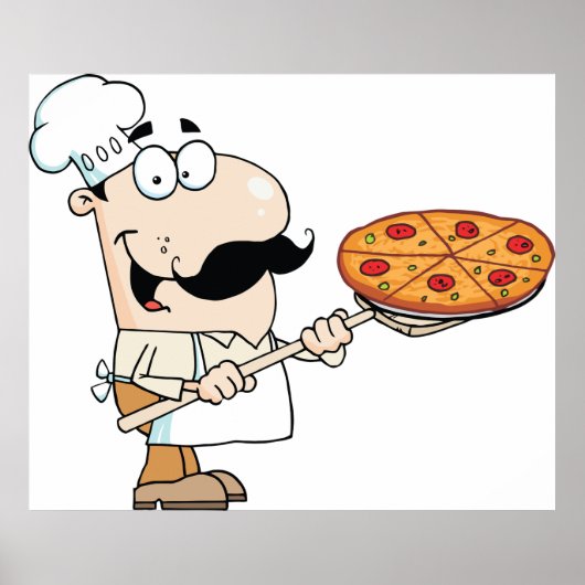 Poster Pizza Cook (Devant)