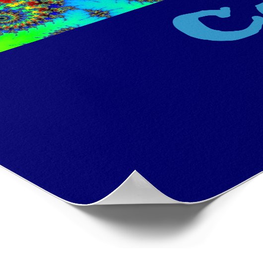 Poster Pizza cosmique (Coin)