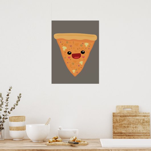 Poster Pizza Cutie (Cuisine)