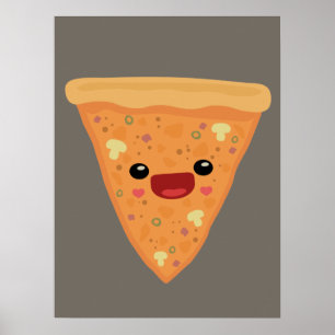 Poster Pizza Cutie