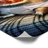 Poster Pizza de chien des Prairies (Coin)
