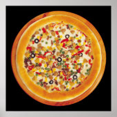 Poster Pizza Deluxe (Devant)