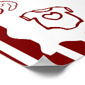 Poster Pizza doodle special Delivery Baby Shower  (Coin)