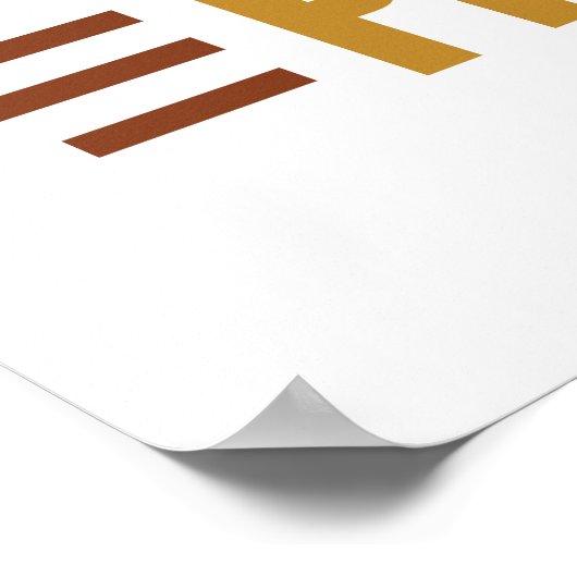 Poster Pizza drôle (Coin)