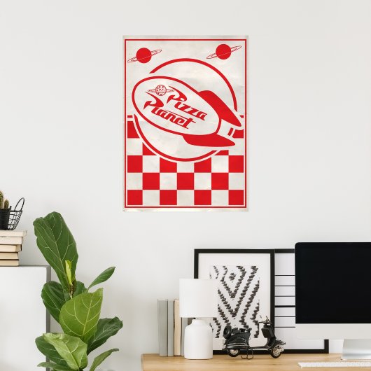 Poster Pizza Planet (Bureau à domicile)