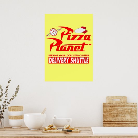 Poster Pizza Planet (Cuisine)