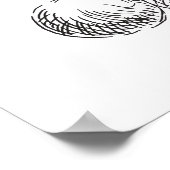 Poster Pizza Sketch (Coin)