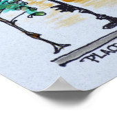 Poster Place Alphonse Deville | Paris, France (Coin)