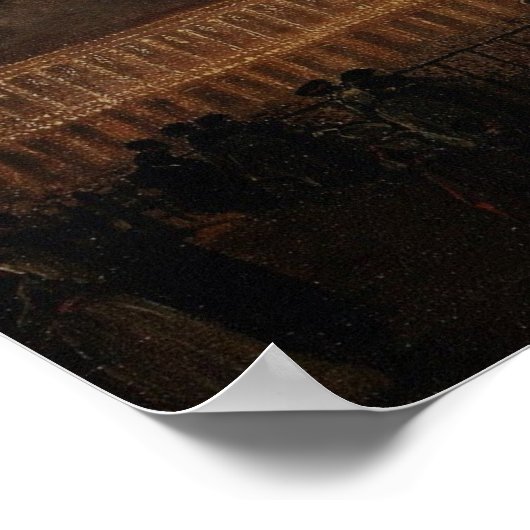 Poster Place de la Concorde, 1781 (Coin)