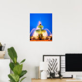 Poster Place de la Concorde, Paris (Bureau à domicile)