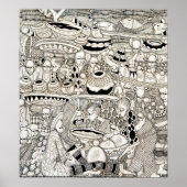 Poster Place du marché (Devant)