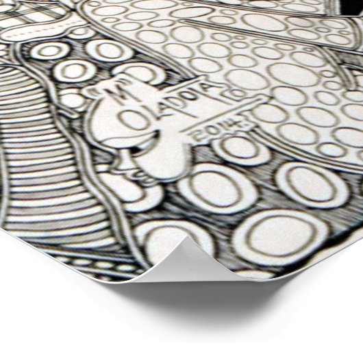 Poster Place du marché (Coin)