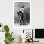 Poster Place Papoose & Yakama 1910 (Bureau à domicile)