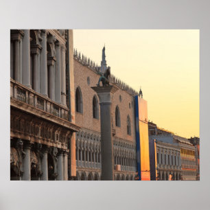 Poster Place Saint-Marc, place Saint-Marc, Venise