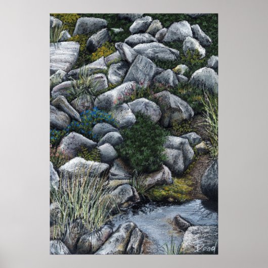 Poster Place secrète dans la forêt (Devant)