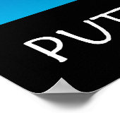 Poster Placer Le Plastique À Sa Place (Coin)