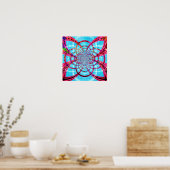 Poster Plafond Abstrait 1.3b (Cuisine)