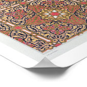 Poster Plafond arabesques de la mosquée El-Bordeyny, (Coin)