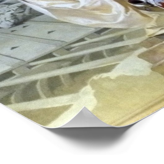 Poster Plafond dans l'impression Vatican (Coin)