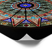 Poster Plafond de bibliothèque Linderman (Coin)