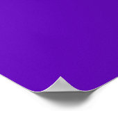 Poster Plafond de diplôme avec diplôme - Violet (Coin)