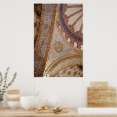 Poster Plafond de la Mosquée Bleue (Cuisine)