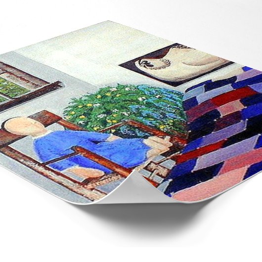 Poster Plafond de poupée Amish n'Patchwork (Coin)