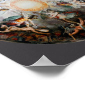 Poster Plafond Des Angles Et Démons Mural (Coin)