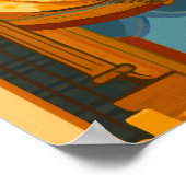 Poster Plafond mystique Imprimer à partir de la salle mus (Coin)